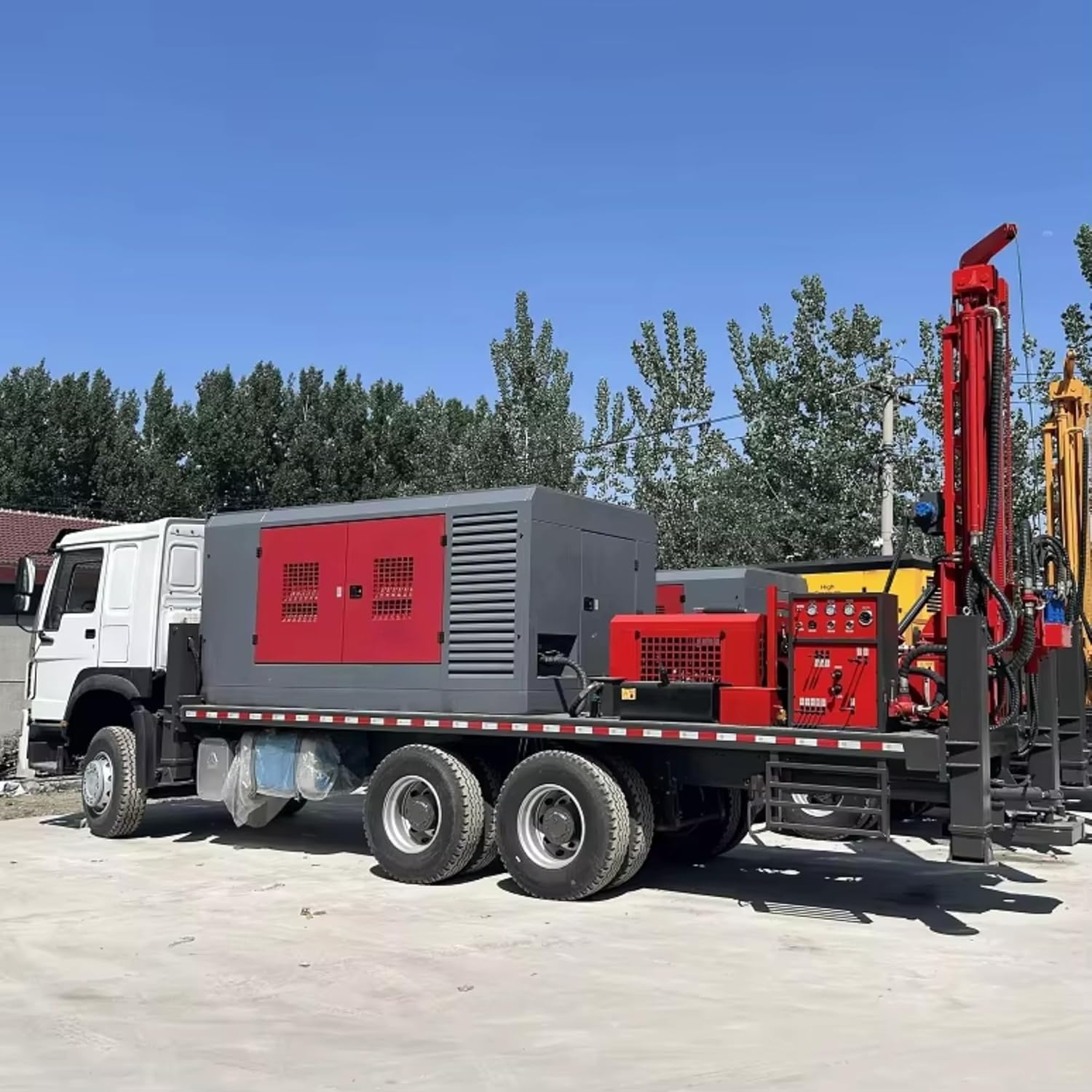buy truck mounted drilling rig,hydraulic core drill rig deep borehole,best water well drilling equipment,truck mounted drilling rig vs alternatives,deep well drilling machine pros cons,should I buy a water well drilling rig unboxing and complete package contents