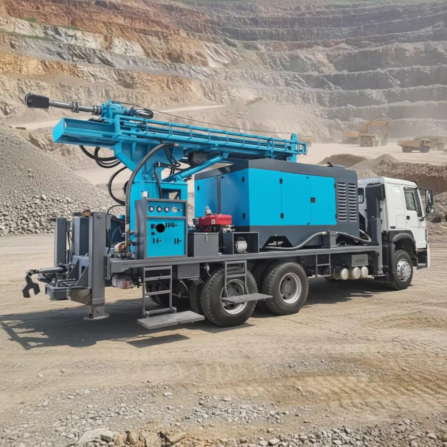 buy truck mounted hydraulic drilling rig,truck mounted water well drilling rig worth it,hydraulic deep well drilling machine features,should I buy a truck mounted drilling rig,truck mounted drilling rig pros cons,best hydraulic borehole drilling machine unboxing and complete package contents