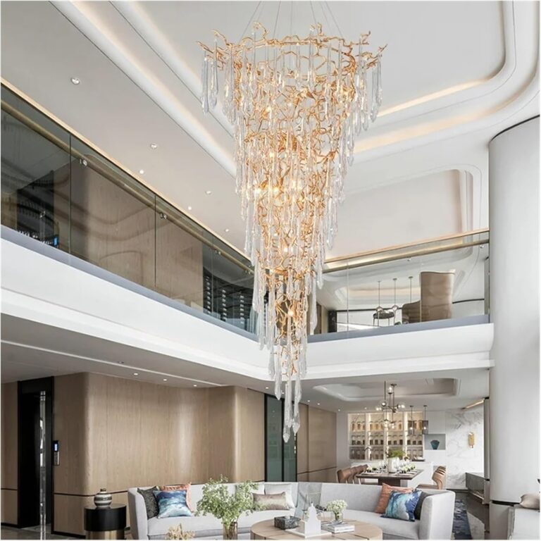 Image 1 of grand hall luxury crystal chandelier