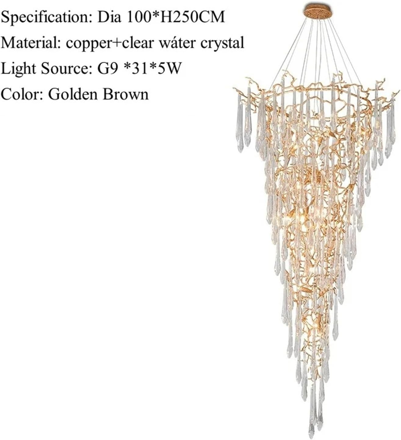 grand hall luxury crystal chandelier,buy grand hall chandelier,luxury crystal chandelier pros cons,crystal chandelier for staircase worth it,best large modern branch chandelier,should I buy a grand hall chandelier unboxing and complete package contents