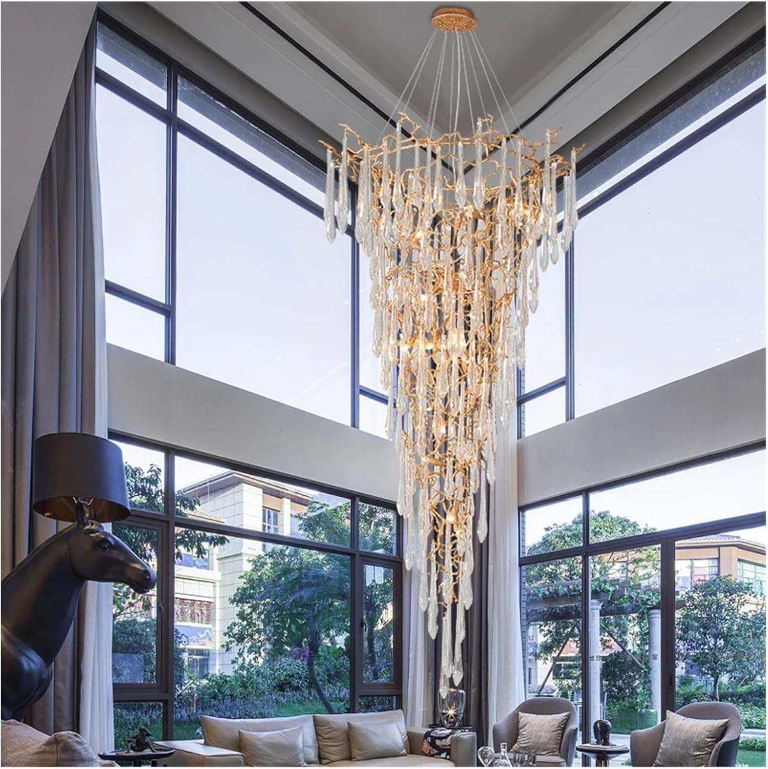 grand hall luxury crystal chandelier,buy grand hall chandelier,luxury crystal chandelier pros cons,crystal chandelier for staircase worth it,best large modern branch chandelier,should I buy a grand hall chandelier performance testing and real-world results
