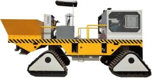 Image 1 of heavy duty slipform concrete curb machine