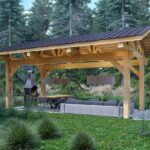 Image 1 of heavy timber carport kit review