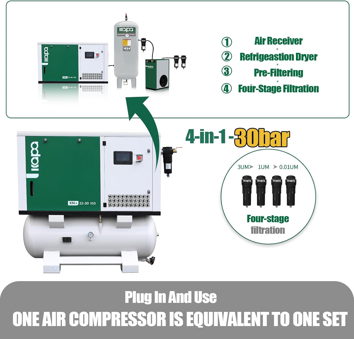 Step-by-step guide for kapa rotary screw air compressor review,should I buy kapa air compressor,kapa rotary screw vs reciprocating,kapa 30hp air compressor pros cons,best industrial screw air compressor,kapa air compressor worth buying - complete tutorial