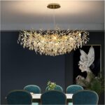 Image 1 of modern gold crystal chandelier review