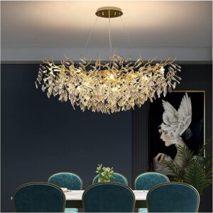 Image 1 of modern gold crystal chandelier review