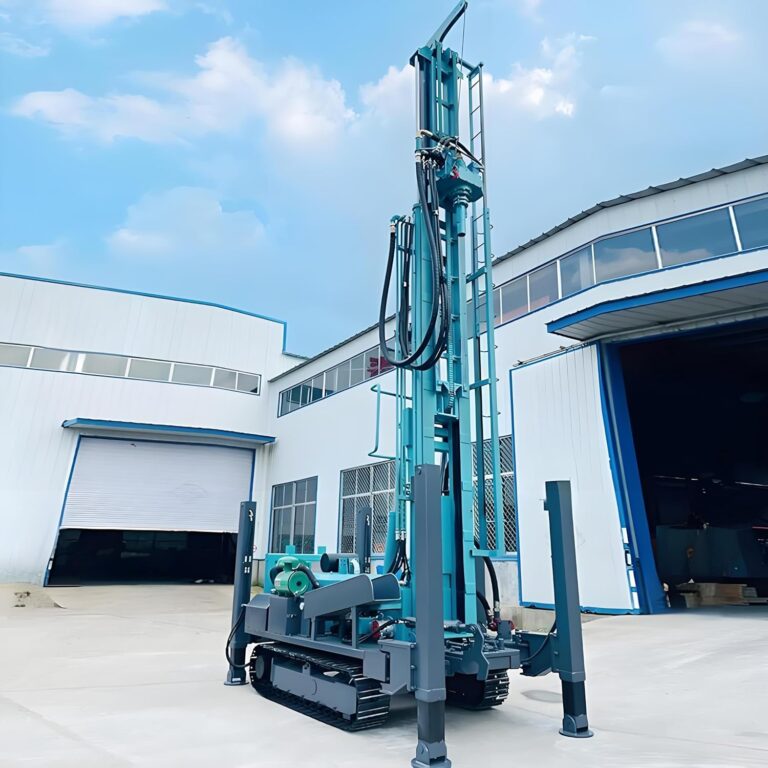 Image 1 of portable crawler water well drilling rig review
