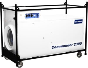 Image 1 of portable make-up air unit heater review