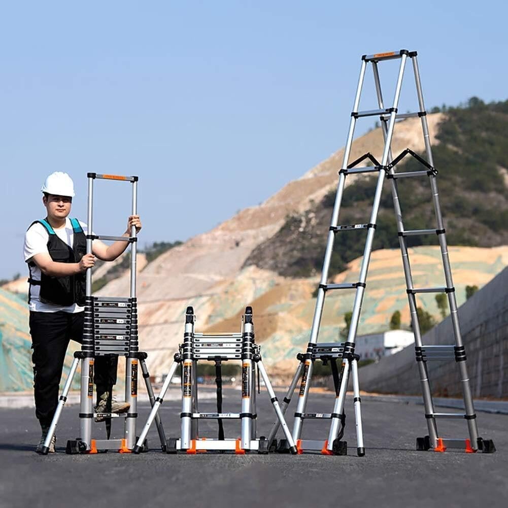 portable telescopic ladder review,should I buy a telescopic ladder,telescopic ladder vs step ladder,telescopic ladder pros and cons,best folding extension ladder,telescopic ladder worth buying performance testing and real-world results