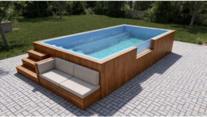 Image 1 of 40ft portable container pool review