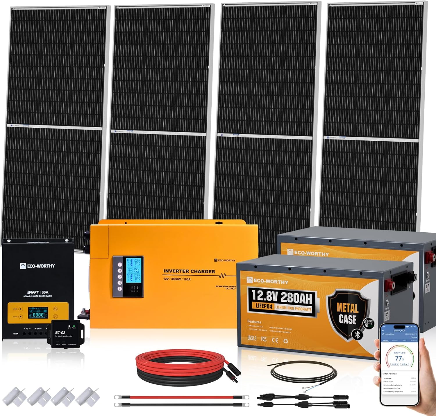 ECO-WORTHY 800W solar panel kit review,ECO-WORTHY 800W solar kit review and rating,is ECO-WORTHY 800W solar kit worth buying,ECO-WORTHY 800W solar kit review pros cons,ECO-WORTHY 800W solar kit review honest opinion,ECO-WORTHY 800W solar kit review verdict - detailed features and technical specifications