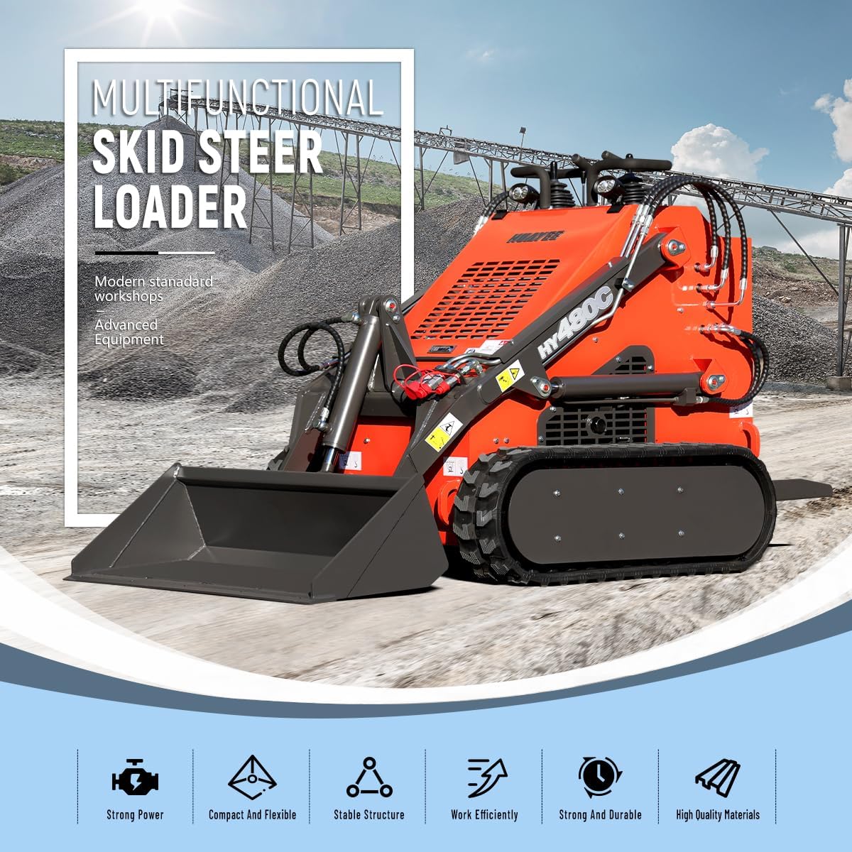 Step-by-step guide for HUAYEE HY480C mini skid steer review,HUAYEE HY480C vs alternatives,should I buy HUAYEE HY480C,HUAYEE HY480C pros cons,best mini skid steer,HUAYEE HY480C honest review - complete tutorial