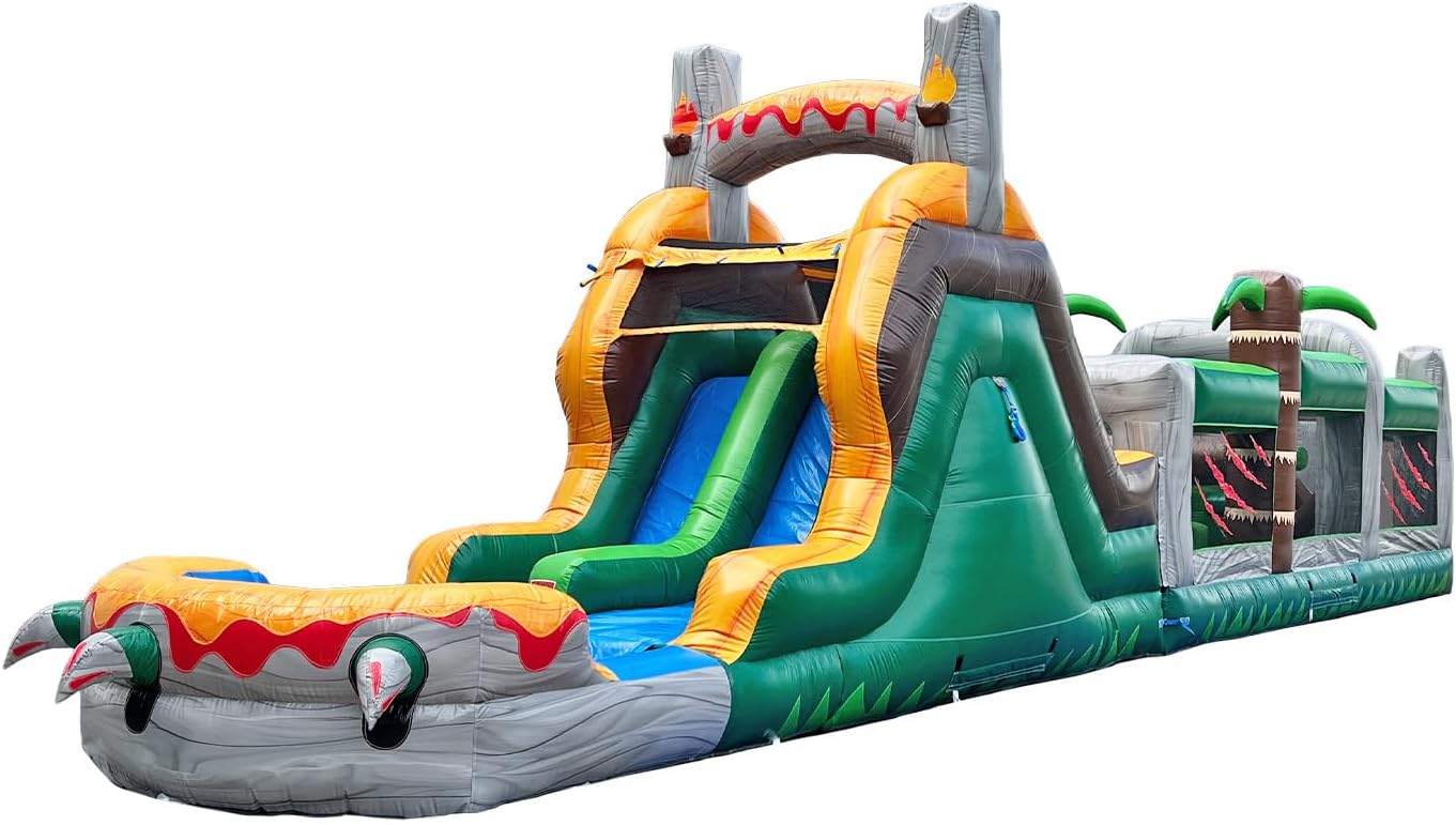 HeroKiddo T-Rex inflatable obstacle course review, HeroKiddo T-Rex obstacle course review and rating, is HeroKiddo T-Rex inflatable worth buying, HeroKiddo T-Rex obstacle course review pros cons, HeroKiddo T-Rex inflatable review honest opinion, HeroKiddo T-Rex obstacle course review verdict - detailed features and technical specifications