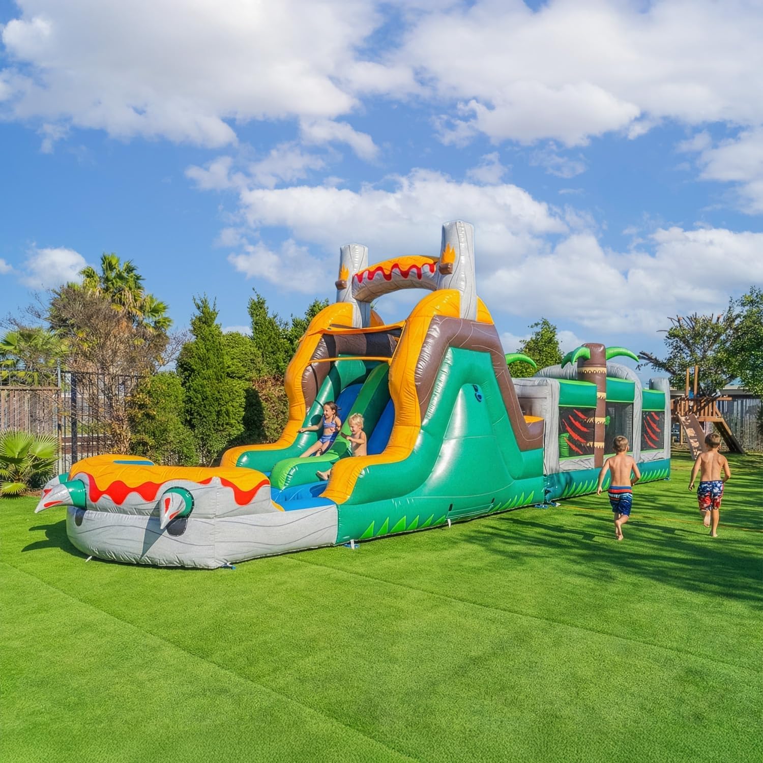 Step-by-step guide for HeroKiddo T-Rex inflatable obstacle course review, HeroKiddo T-Rex obstacle course review and rating, is HeroKiddo T-Rex inflatable worth buying, HeroKiddo T-Rex obstacle course review pros cons, HeroKiddo T-Rex inflatable review honest opinion, HeroKiddo T-Rex obstacle course review verdict - complete tutorial