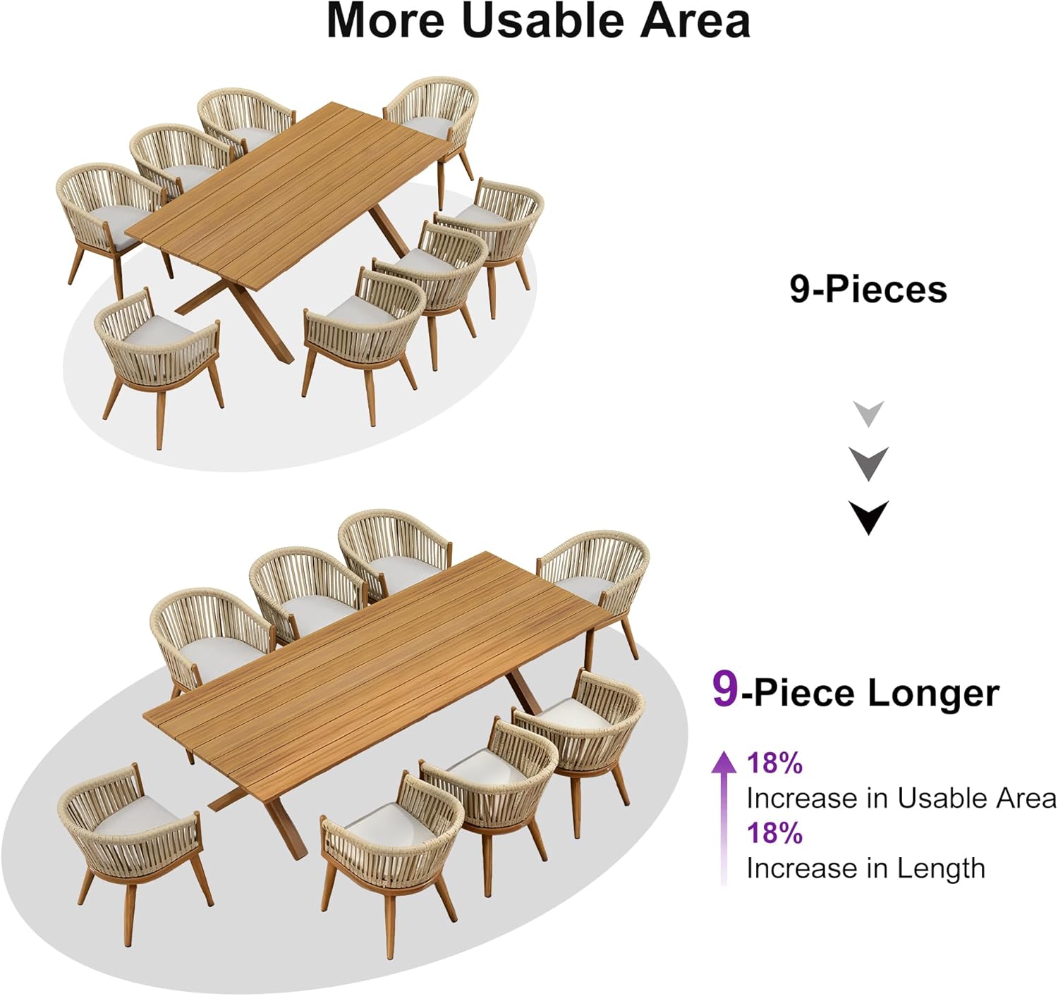 PURPLE LEAF 9 piece outdoor dining set review,PURPLE LEAF patio dining set review and rating,is PURPLE LEAF outdoor dining set worth buying,PURPLE LEAF aluminum dining set review pros cons,PURPLE LEAF wicker chair set review honest opinion,PURPLE LEAF 9 piece dining set review verdict performance testing and real-world results