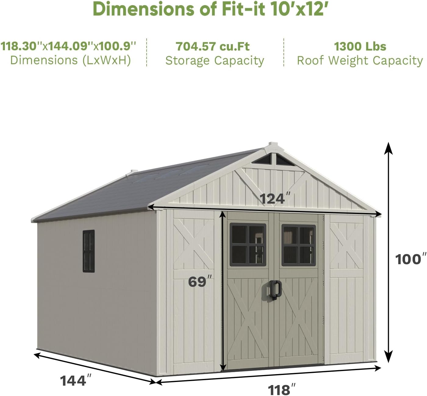 Step-by-step guide Patiowell 10x12 storage shed review