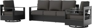 Image 1 of Qsoer aluminum outdoor furniture review
