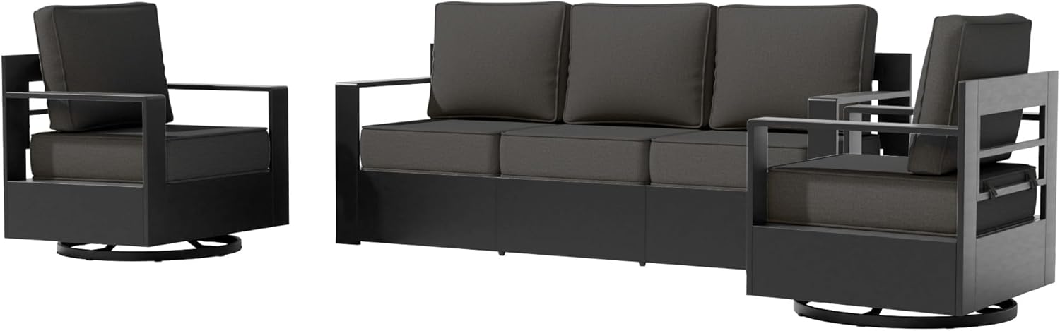 Qsoer aluminum outdoor furniture review,Qsoer patio furniture review and rating,is Qsoer outdoor set worth buying,Qsoer 3 piece conversation set review pros cons,Qsoer swivel sofa review honest opinion,Qsoer aluminum patio set review verdict - detailed features and technical specifications