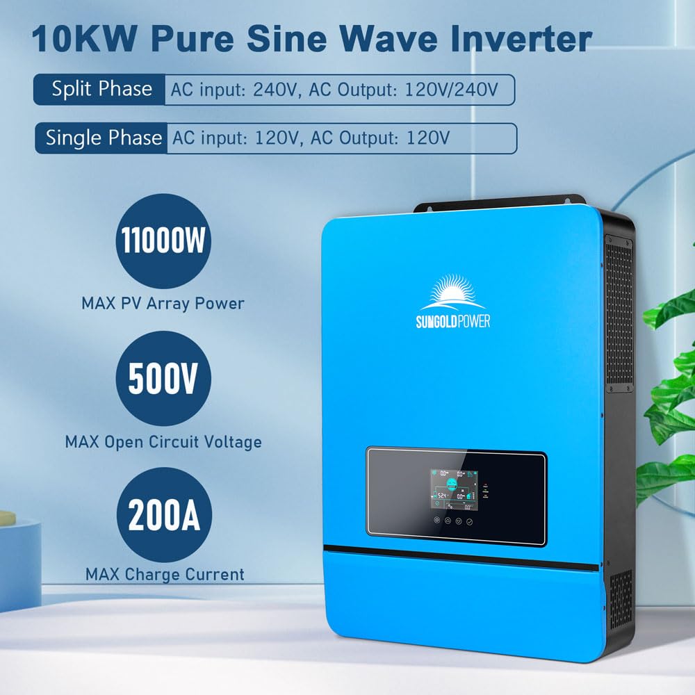 SUNGOLDPOWER 10000W inverter review,SUNGOLDPOWER 10000W inverter review and rating,is SUNGOLDPOWER 10000W inverter worth buying,SUNGOLDPOWER 10000W inverter review pros cons,SUNGOLDPOWER SPH10048P inverter review verdict unboxing and complete package contents