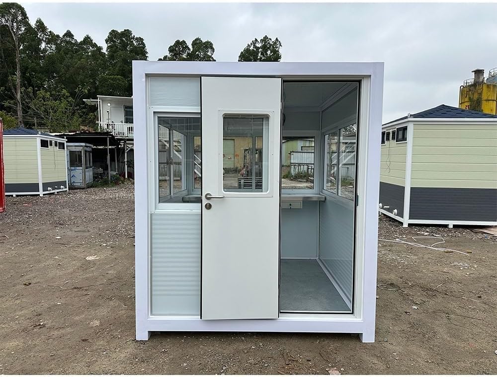 buy guard booth with AC and heating,should I buy a guard booth with AC,guard booth with AC and heating pros cons,best portable security booth,guard shack with air conditioning,guard booth vs guard shack unboxing and complete package contents