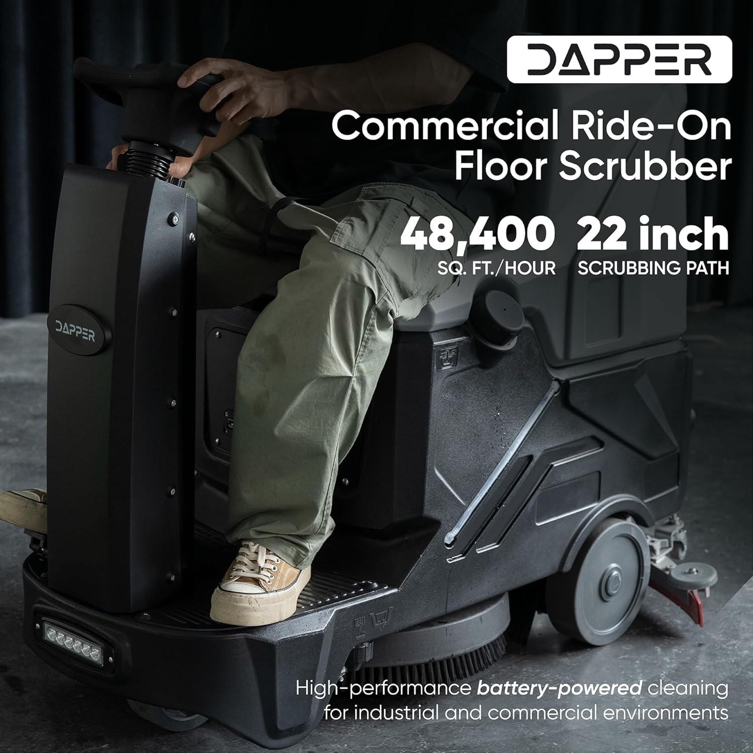 dapper supply ride-on floor scrubber review,dapper supply floor scrubber review pros cons,ride-on floor scrubber review honest opinion,battery powered floor scrubber review verdict,dapper supply dp-rafs1205 review and rating performance testing and real-world results