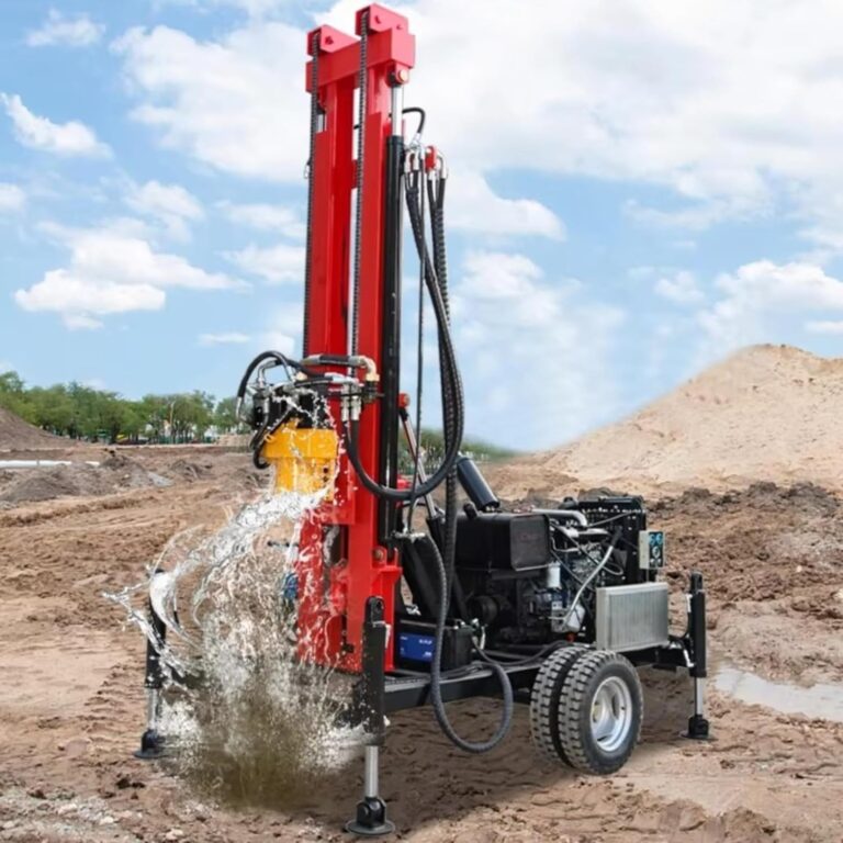 Image 1 of hydraulic water well drilling rig review