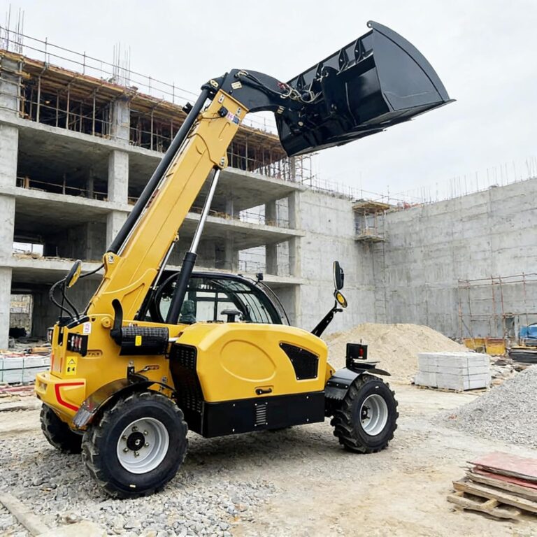 Image 1 of telehandler telescopic lift truck review