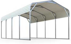 Image 1 of Quictent 12x20 metal carport review
